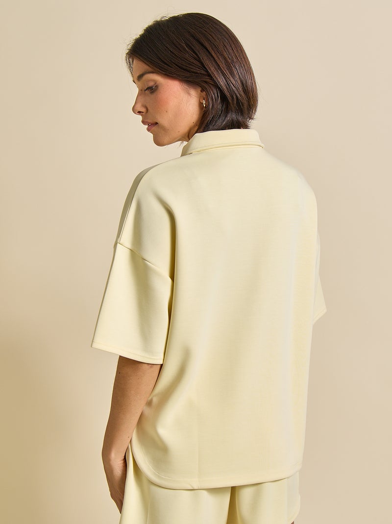 Oversized sportpolo - (ekstract) Geel - Kiabi