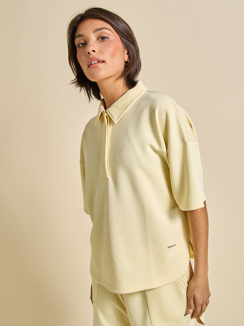 Oversized sportpolo - (ekstract) Geel - Kiabi