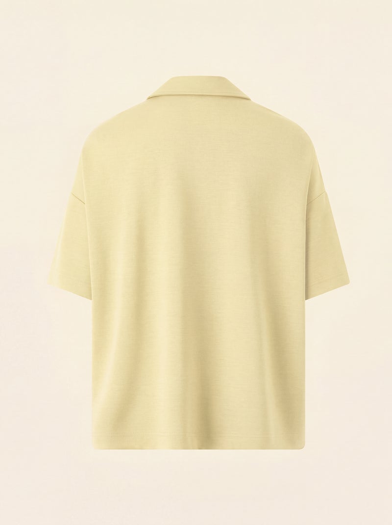 Oversized sportpolo - (ekstract) Geel - Kiabi