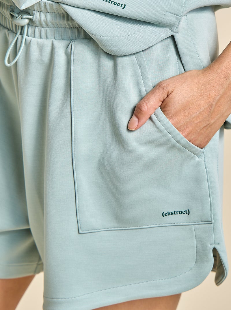 Oversized sportshort - (ekstract) Groen - Kiabi