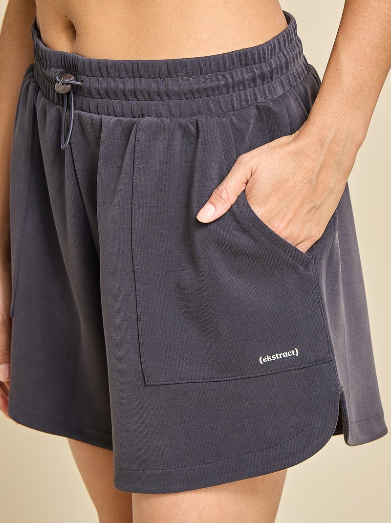Oversized sportshort - (ekstract) Zwart - Kiabi