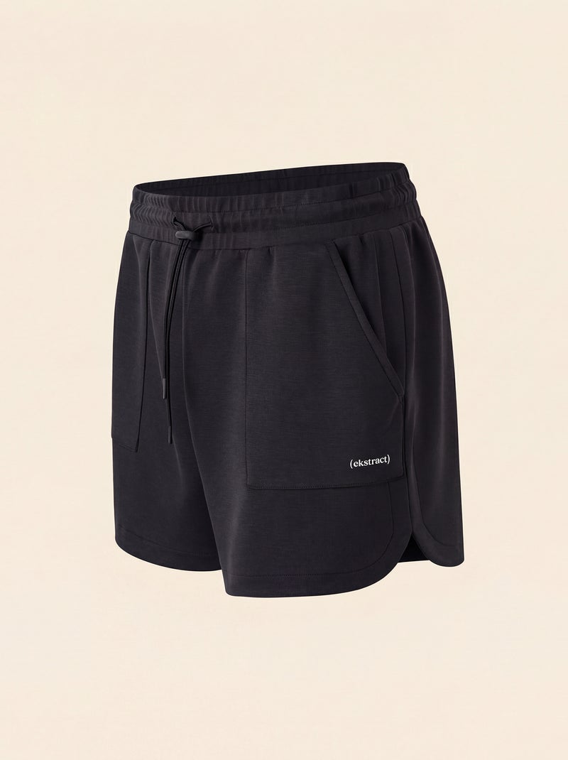 Oversized sportshort - (ekstract) Zwart - Kiabi