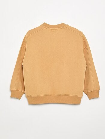 Oversized sweater met print