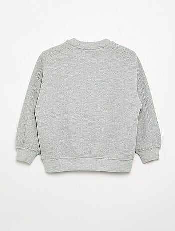 Oversized sweater met print