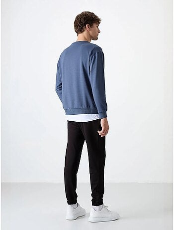 Oversized sweatshirt- en broekset met ronde hals tommy