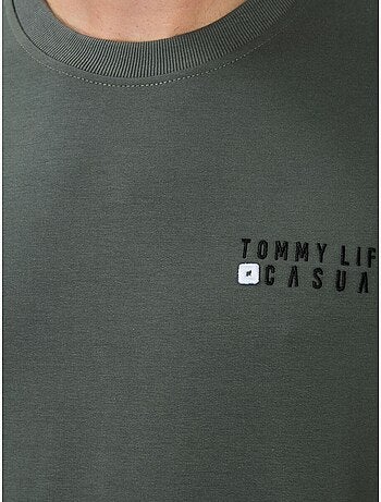 Oversized sweatshirt- en broekset met ronde hals tommy