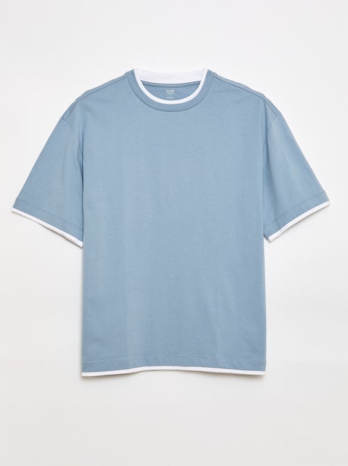 Oversized T-shirt 2-in-1 effect +1,90m - Kiabi