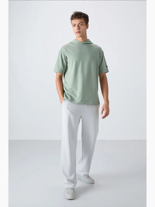 Oversized t-shirt met capuchon en korte mouwen tommy - Kiabi Oversized t-shirt met capuchon en korte mouwen tommy - Kiabi