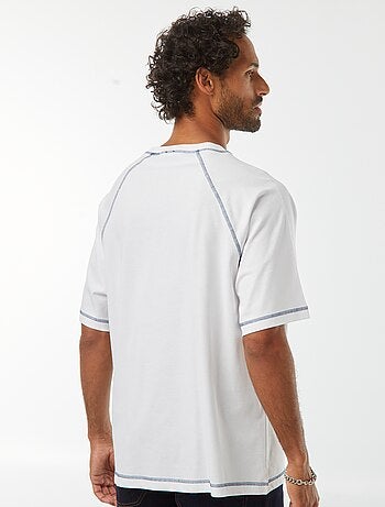 Oversized T-shirt met korte mouwen