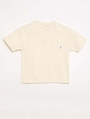 Oversized T-shirt met korte mouwen