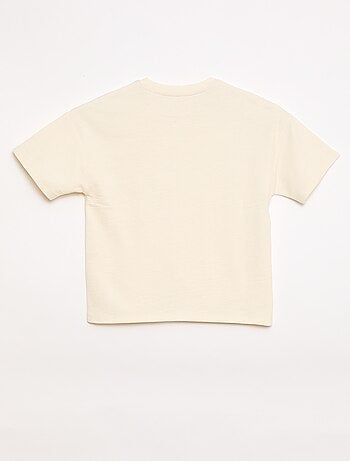 Oversized T-shirt met korte mouwen