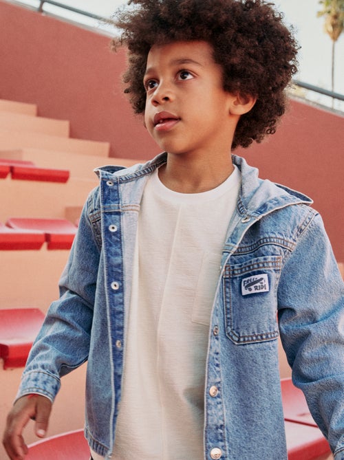 Oversized T-shirt met korte mouwen - Kiabi