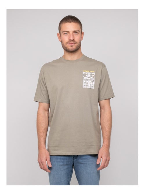 Oversized t-shirt met nikimaka-patronen - Kiabi Oversized t-shirt met nikimaka-patronen - Kiabi