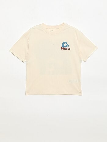 Oversized T-shirt met print