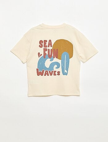 Oversized T-shirt met print