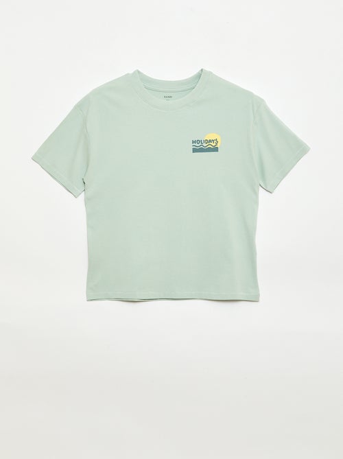 Oversized T-shirt met print - Kiabi