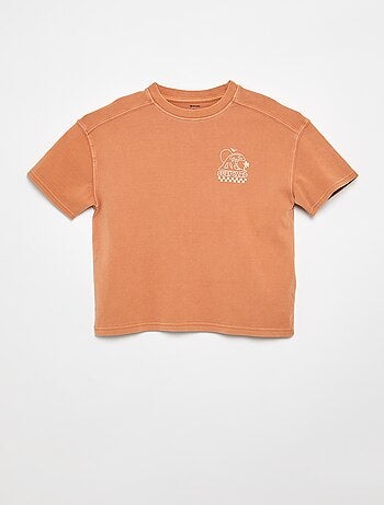 Oversized T-shirt met print