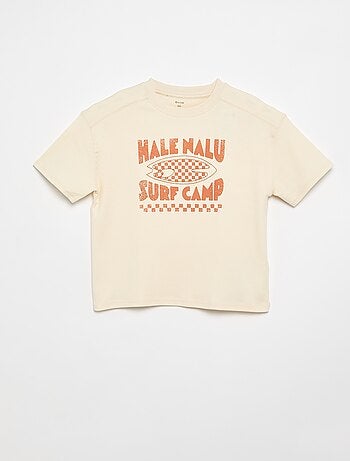 Oversized T-shirt met print