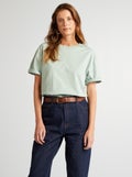 Oversized T-shirt met ronde hals GROEN - Kiabi