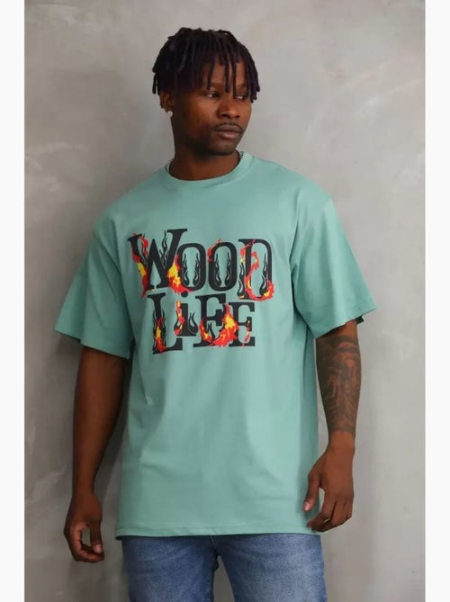 Oversized t-shirt met ronde hals janes - Kiabi Oversized t-shirt met ronde hals janes - Kiabi