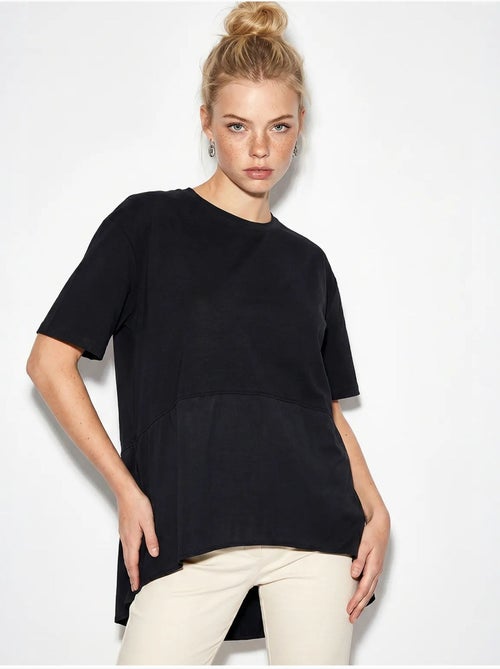 Oversized t-shirt met ronde hals lucci - Kiabi