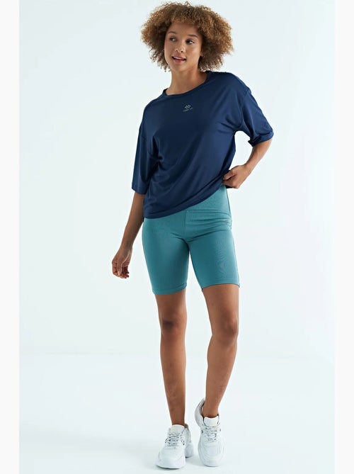 Oversized t-shirt met ronde hals tommy - Kiabi