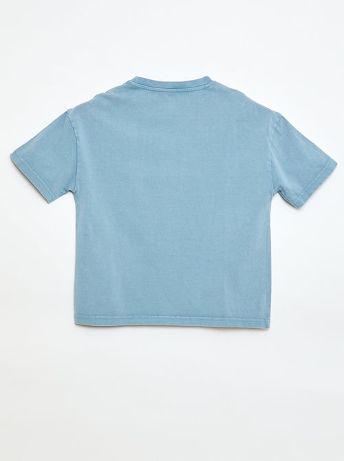 Oversized T-shirt met verwassen effect - Kiabi