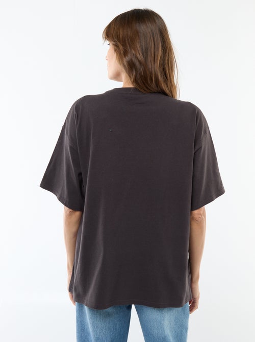 Oversized T-shirt 'Queen' - Kiabi