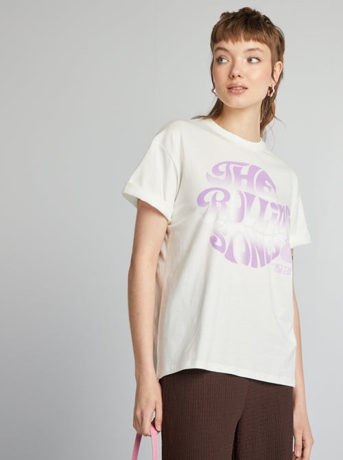 Oversized T-shirt 'The Rolling Stones' - Kiabi