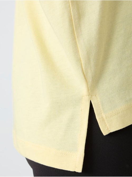 Oversized t-shirt van katoen-modal met ronde hals tommy - Kiabi