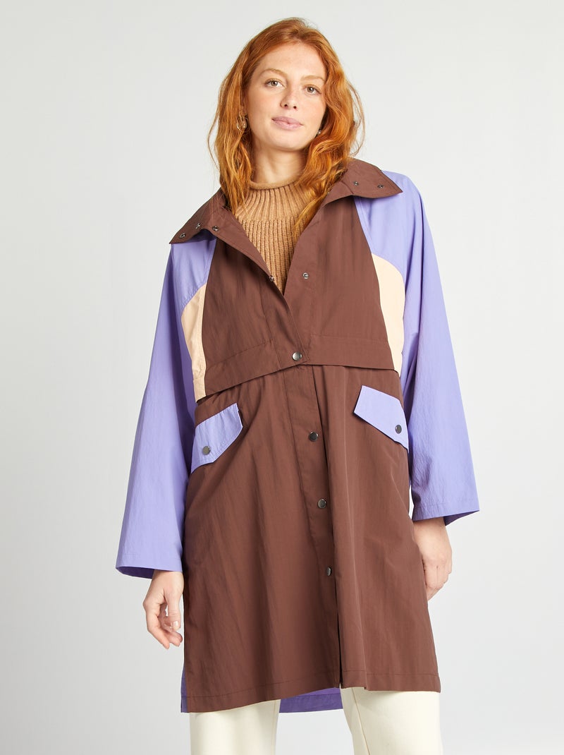 Oversized trenchcoat met 2-in-1-effect BRUIN - Kiabi