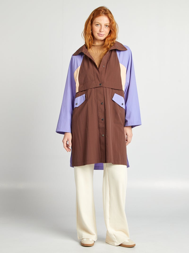 Oversized trenchcoat met 2-in-1-effect BRUIN - Kiabi