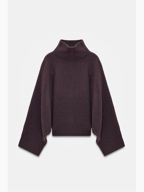 Oversized trui met col en ribstructuur dilvin - Kiabi Oversized trui met col en ribstructuur dilvin - Kiabi