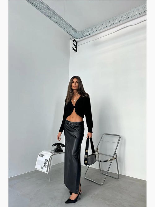 Oversized vest met v-hals hiccup - Kiabi Oversized vest met v-hals hiccup - Kiabi
