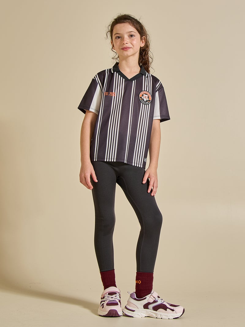 Oversized voetbal T-shirt - (ekstract) Zwart - Kiabi