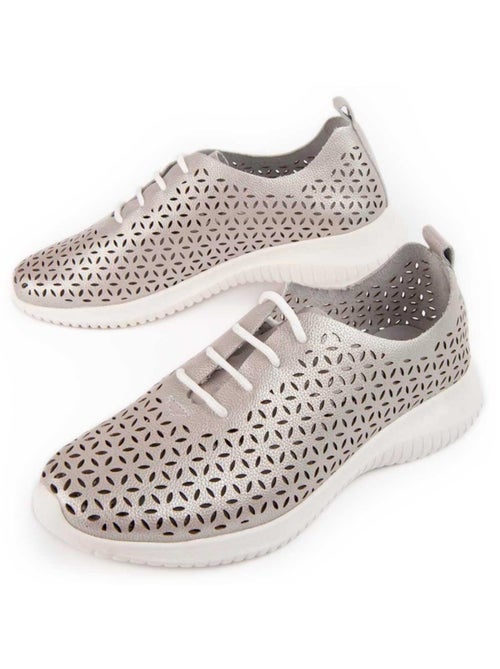 Oxford Cuir Naturel Purapiel - Kiabi Oxford Cuir Naturel Purapiel - Kiabi