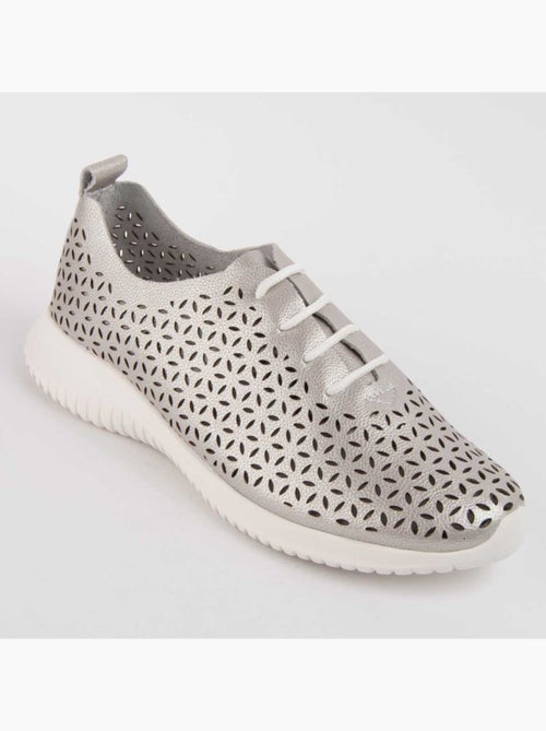 Oxford Cuir Naturel Purapiel - Kiabi Oxford Cuir Naturel Purapiel - Kiabi