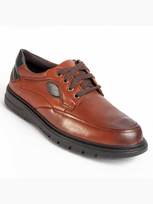 Oxford Cuir Naturel Purapiel - Kiabi Oxford Cuir Naturel Purapiel - Kiabi