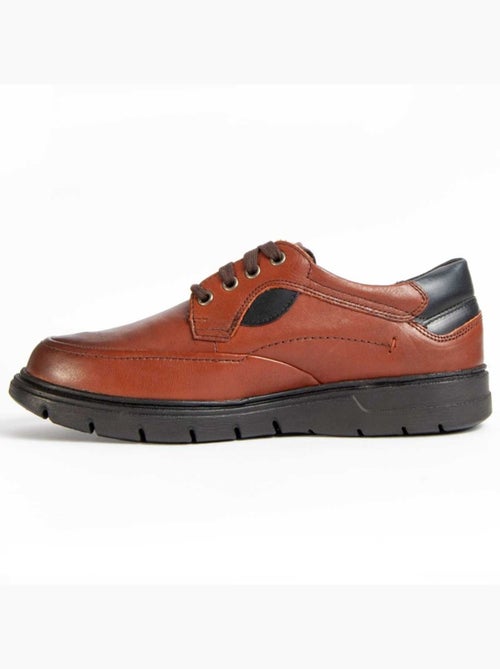 Oxford Cuir Naturel Purapiel - Kiabi Oxford Cuir Naturel Purapiel - Kiabi