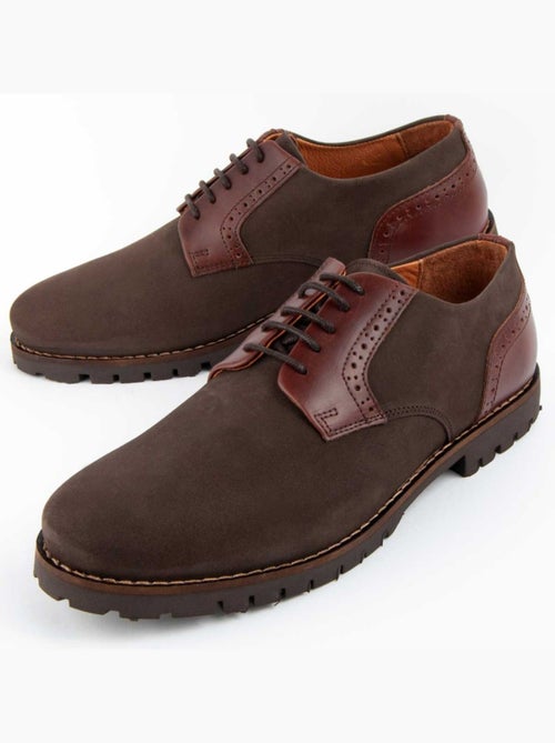Oxford Cuir Naturel Purapiel - Kiabi Oxford Cuir Naturel Purapiel - Kiabi
