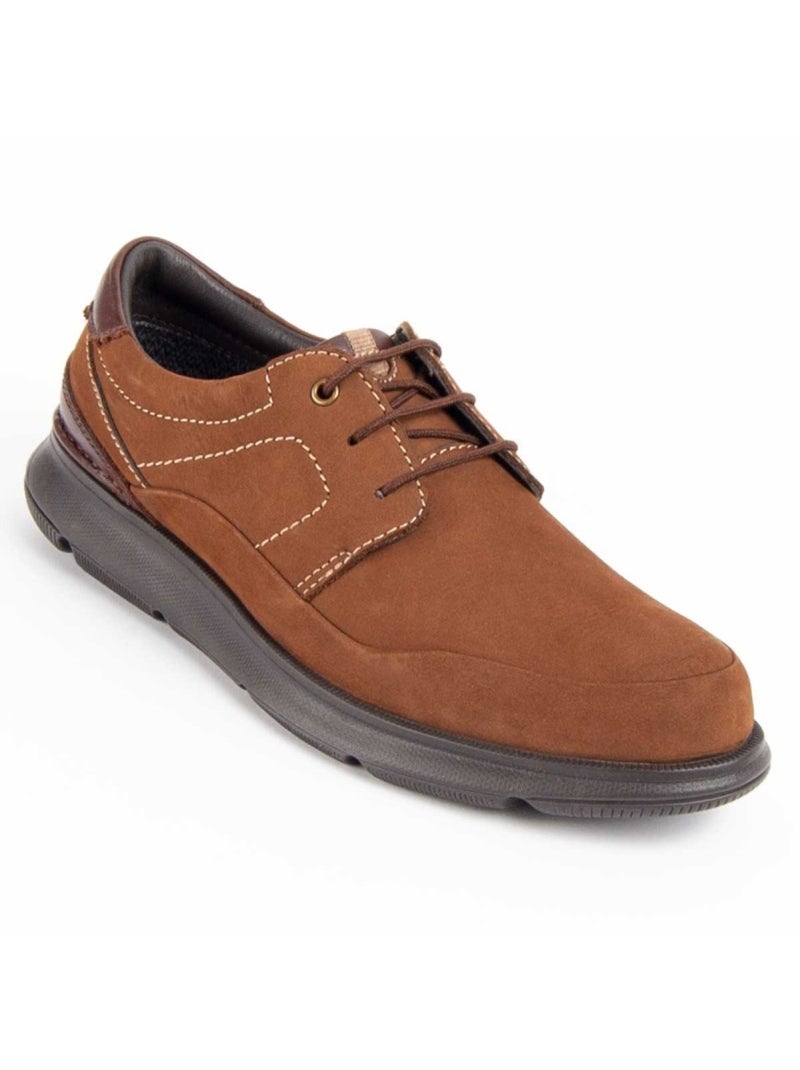 Oxford Cuir Naturel Purapiel Marron - Kiabi