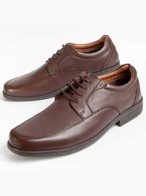 Oxford Cuir Naturel Purapiel - Kiabi Oxford Cuir Naturel Purapiel - Kiabi
