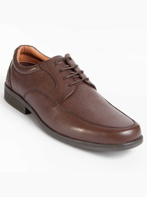 Oxford Cuir Naturel Purapiel - Kiabi Oxford Cuir Naturel Purapiel - Kiabi