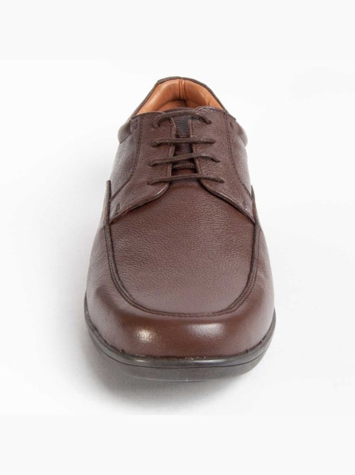 Oxford Cuir Naturel Purapiel - Kiabi Oxford Cuir Naturel Purapiel - Kiabi