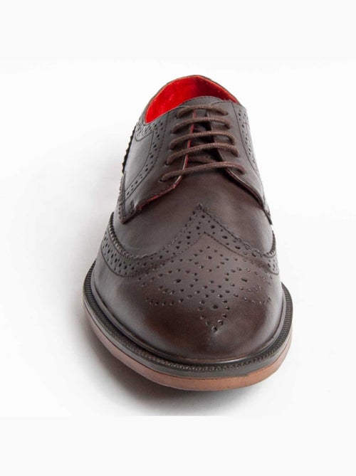 Oxford Cuir Naturel Purapiel - Kiabi Oxford Cuir Naturel Purapiel - Kiabi