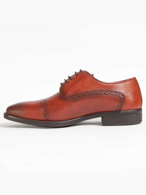 Oxford Cuir Naturel Purapiel - Kiabi Oxford Cuir Naturel Purapiel - Kiabi