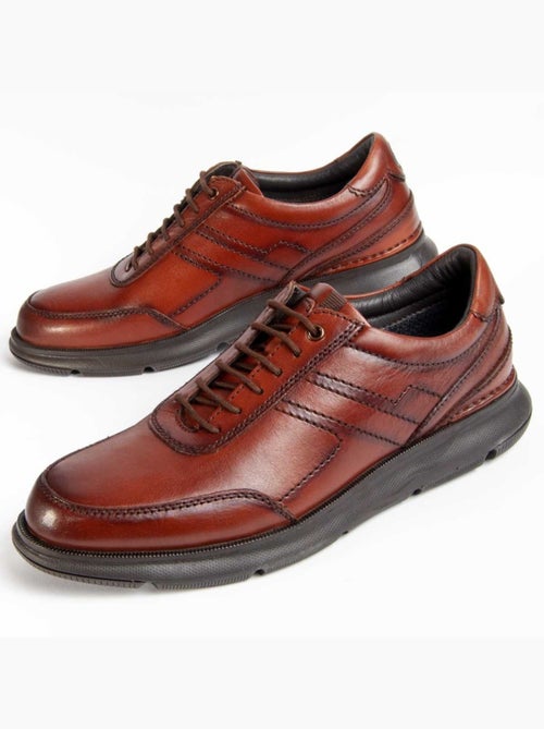 Oxford Cuir Naturel Purapiel - Kiabi Oxford Cuir Naturel Purapiel - Kiabi
