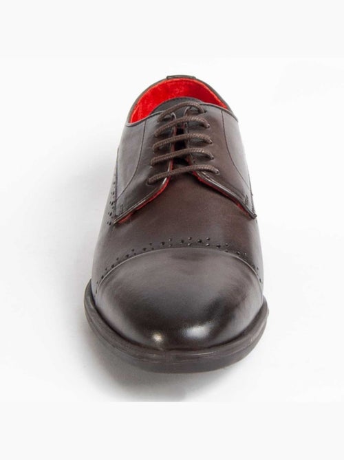 Oxford Cuir Naturel Purapiel - Kiabi Oxford Cuir Naturel Purapiel - Kiabi
