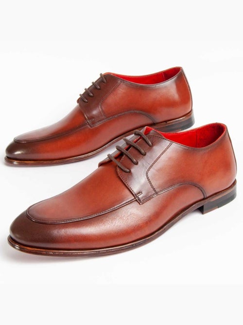 Oxford Cuir Naturel Purapiel - Kiabi Oxford Cuir Naturel Purapiel - Kiabi