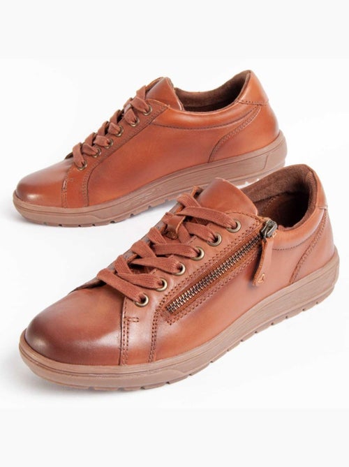 Oxford Cuir Naturel Purapiel - Kiabi